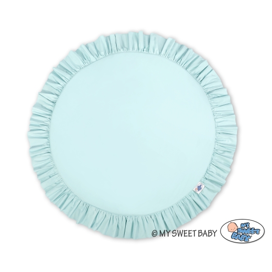Set: Hanging canopy + Floor play mat- mint