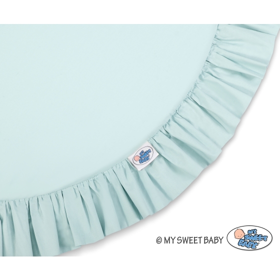 Set: Hanging canopy + Floor play mat- mint