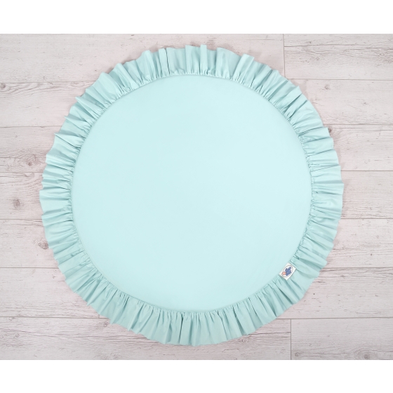 Set: Hanging canopy + Floor play mat- mint