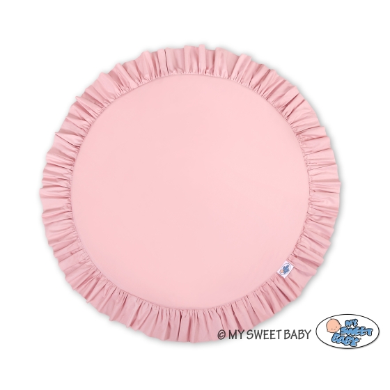 Set: Hanging canopy + Floor play mat- pastel pink