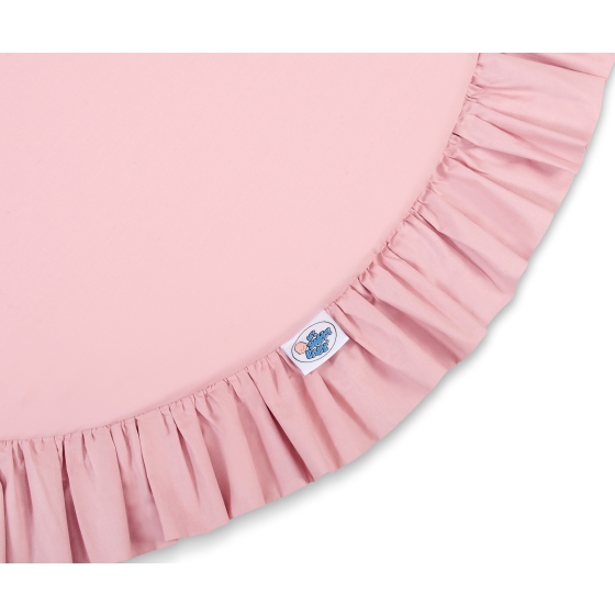 Set: Hanging canopy + Floor play mat- pastel pink