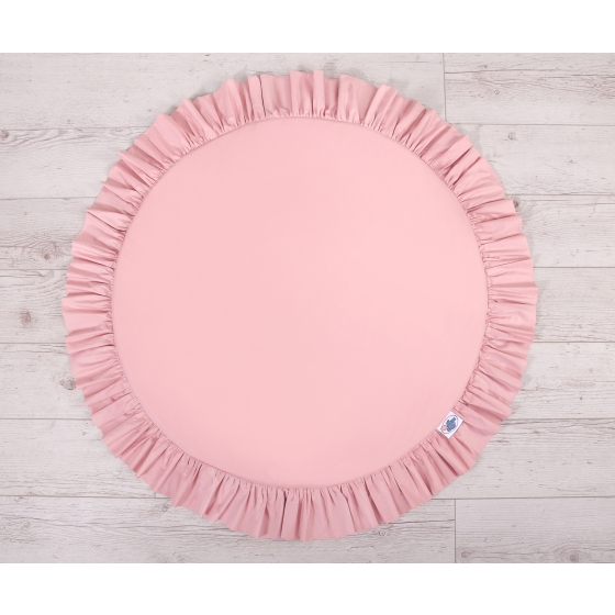 Set: Hanging canopy + Floor play mat- pastel pink