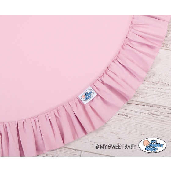 Set: Hanging canopy + Floor play mat- pink