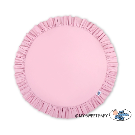 Set: Hanging canopy + Floor play mat- pink