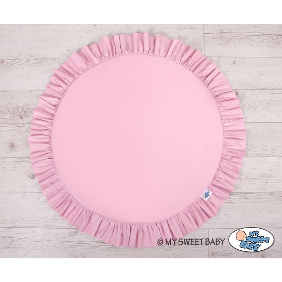 Set: Hanging canopy + Floor play mat- pink