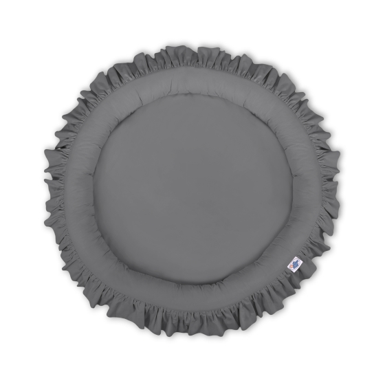 Set: Hanging canopy + Nest with flounce- anthracite