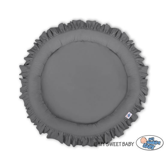 Set: Hanging canopy + Nest with flounce- anthracite