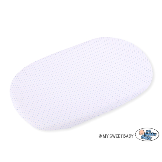 Sheet made of cotton for wicker crib- 2pcs