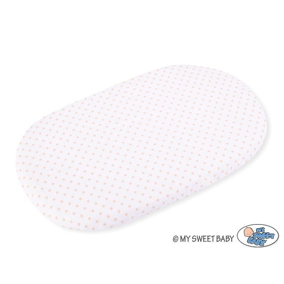 Sheet made of cotton for wicker crib- 2pcs