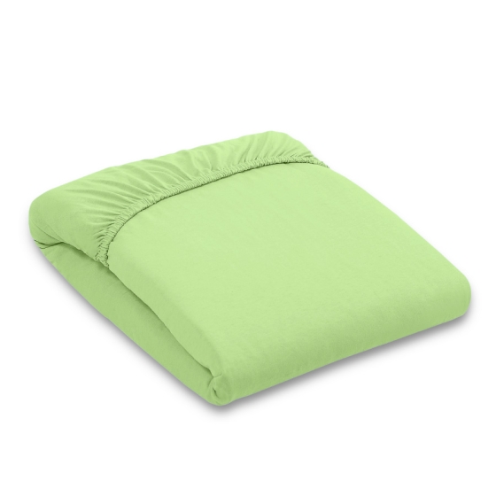 Sheet made of jersey 140x70cm- Green