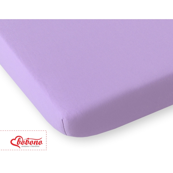 Sheet made of jersey 140x70cm- lilac