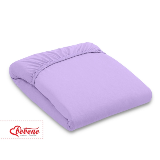 Sheet made of jersey 140x70cm- lilac