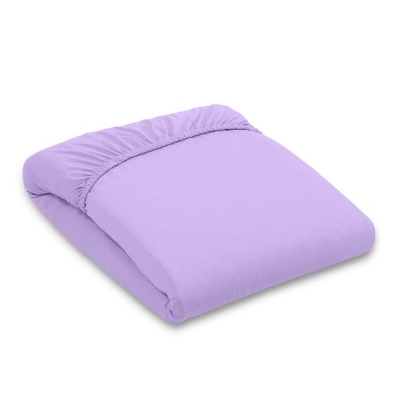Sheet made of jersey 140x70cm- lilac