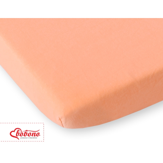 Sheet made of jersey 140x70cm- orange