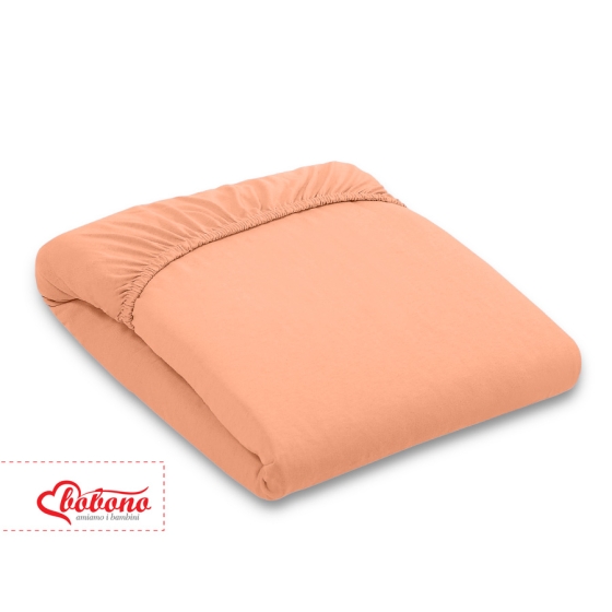 Sheet made of jersey 140x70cm- orange