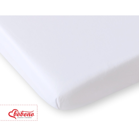 Sheet made of jersey for Baby Bed 140x70cm- White