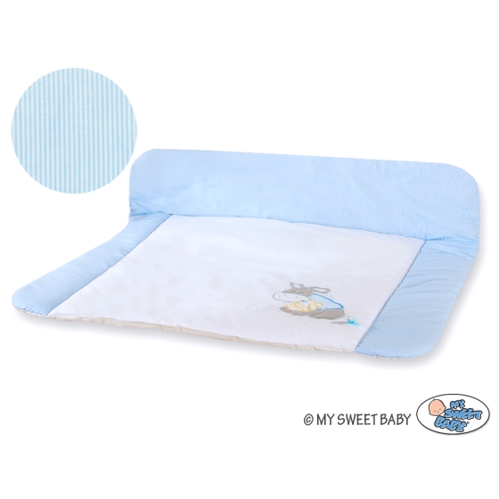 Soft Baby Changing Mat- Doneky Luca blue