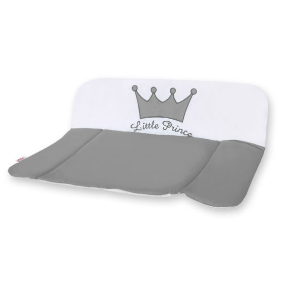 Soft Baby Changing Mat- Little Prince/Princess anthracite