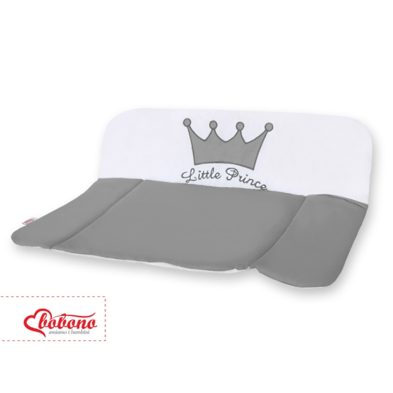 Soft Baby Changing Mat- Little Prince/Princess anthracite