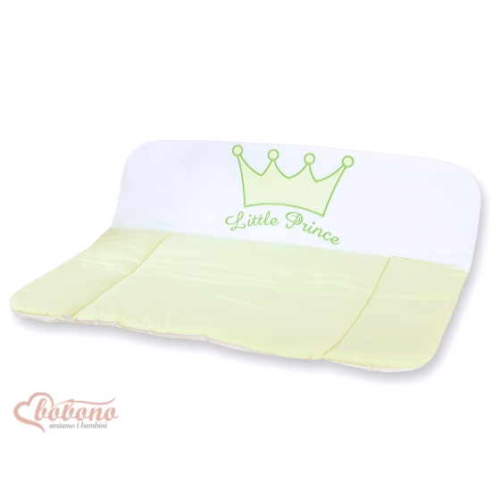 Soft Baby Changing Mat- Little Prince/Princess green