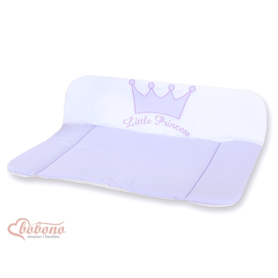 Soft Baby Changing Mat- Little Prince/Princess lilac