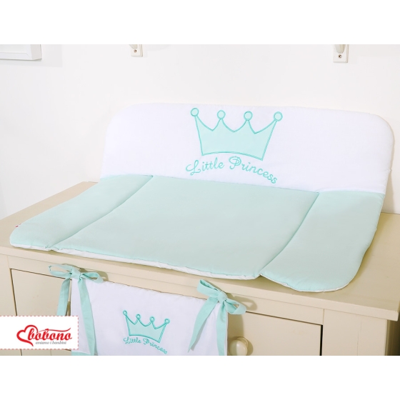 Soft Baby Changing Mat- Little Prince/Princess mint