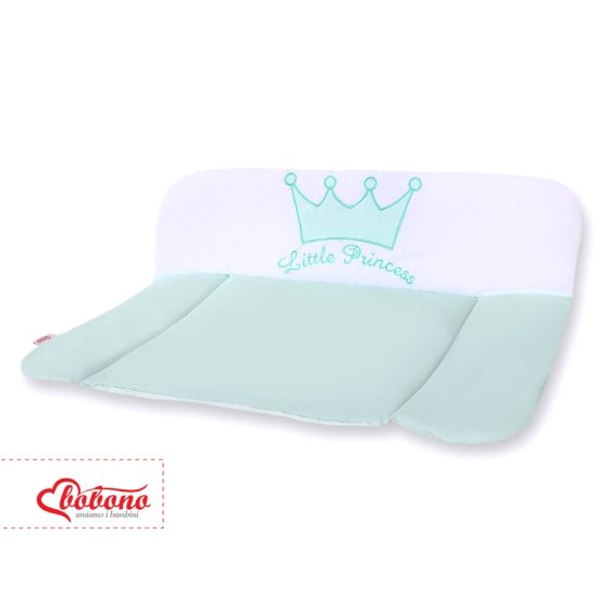 Soft Baby Changing Mat- Little Prince/Princess mint