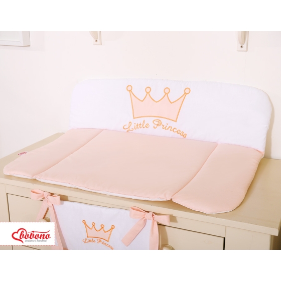 Soft Baby Changing Mat- Little Prince/Princess powder pink