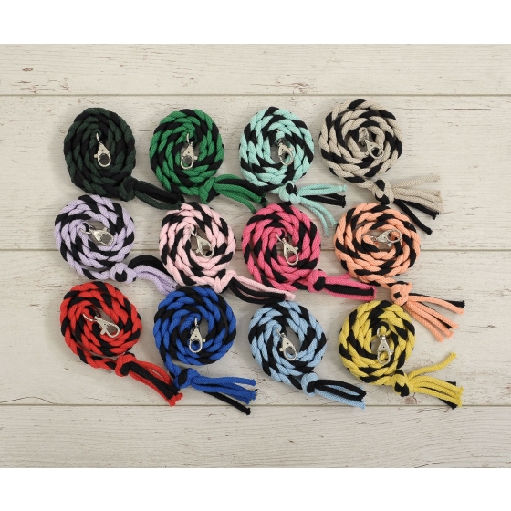 Tether for Hobby Horse made of double-twine cord - black