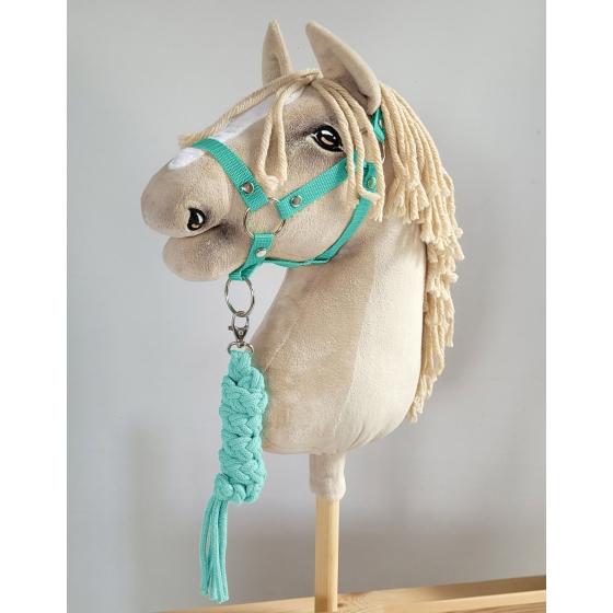 Tether for Hobby Horse made of double-twine cord - mint