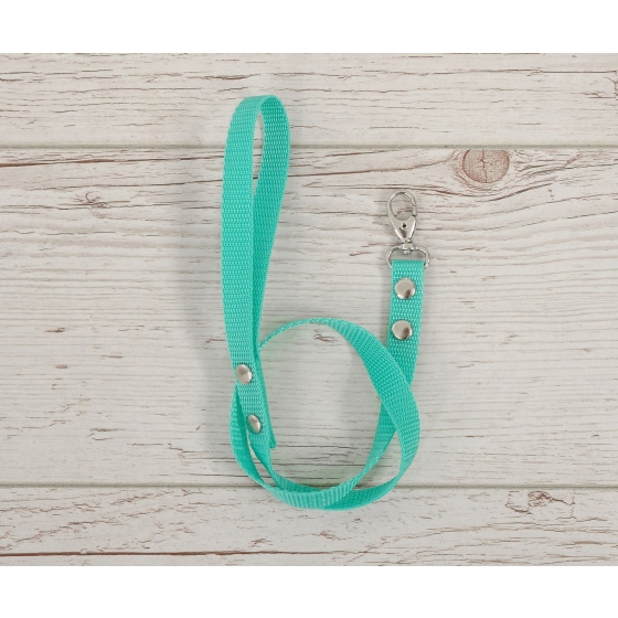 Tether for hobby horse made of webbing tape - mint