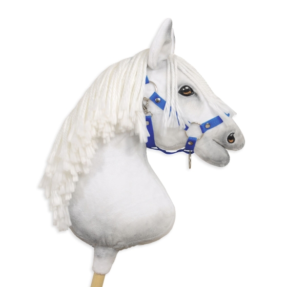 The adjustable halter for Hobby Horse A3 -blue