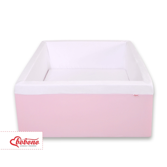 Toddler Ball-pit Dry Pool minky without balls - pink