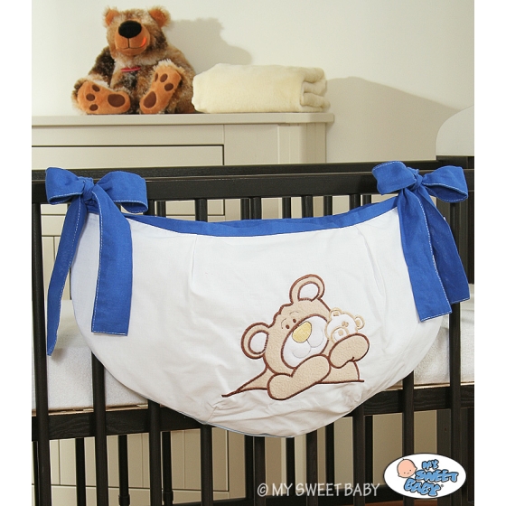 Toys bag- Teddy bear Barnaba blue