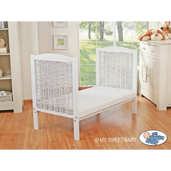 Wicker Baby cot 120x60cm no. 5007-07