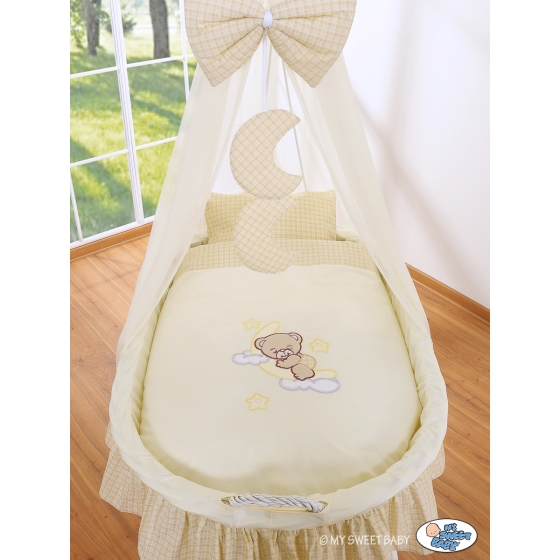 Wicker drape crib- Good night cream