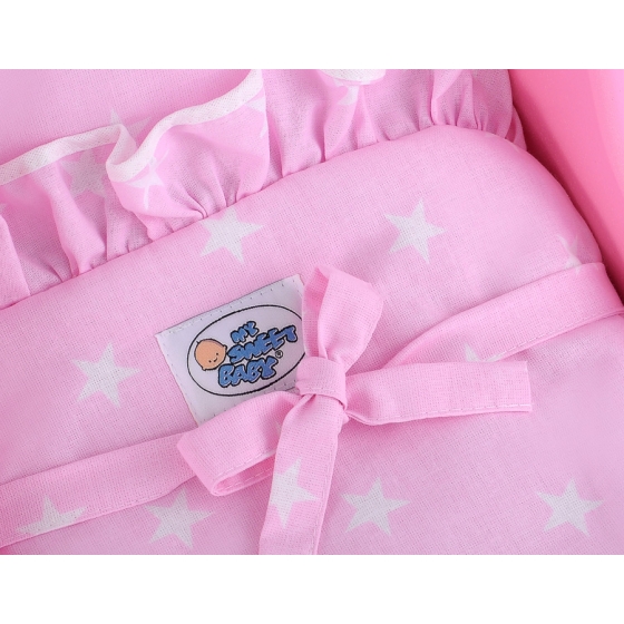 Wooden Doll Carriage Fuchsia -719