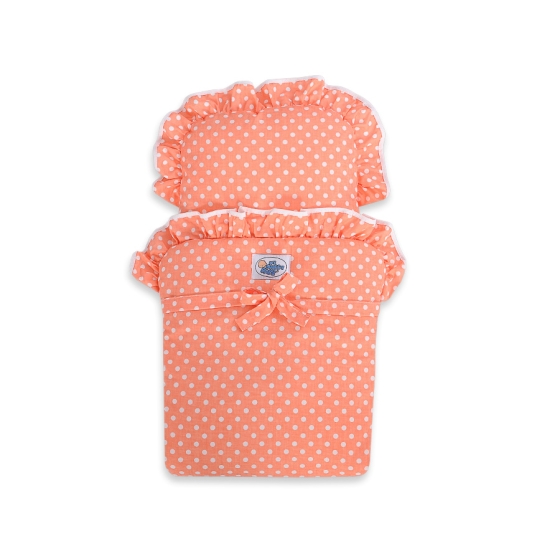 Wooden Doll pram Carriage Powder-Rosa -761