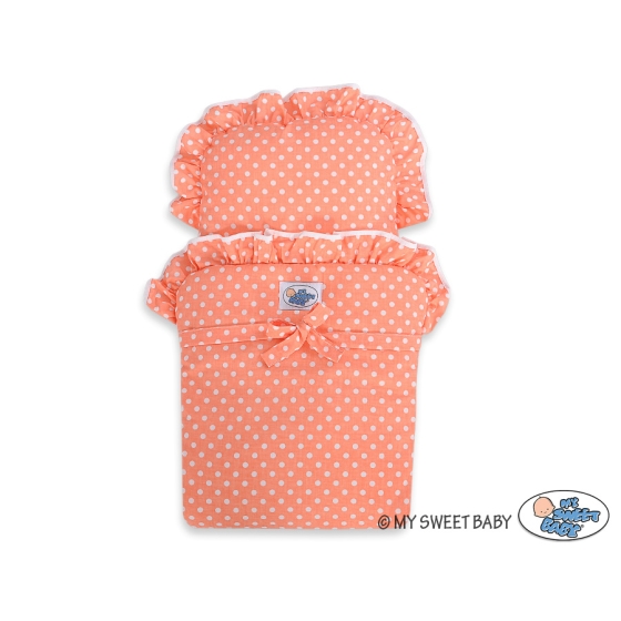 Wooden Doll pram Carriage Powder-Rosa -761